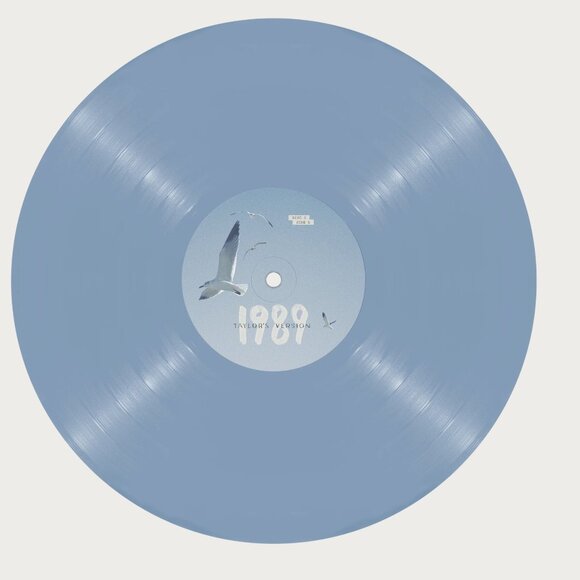 NWT, Taylor Swift 1989 Vinyl - Taylor's Version, 2 LP, Deluxe Crystal Skies Blue - Picture 6 of 6